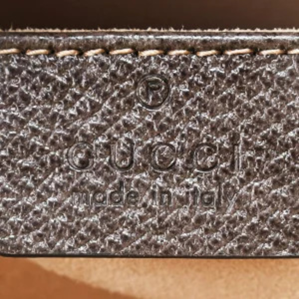 Gucci GG Brown Bag Shoulder Beige Canvas Supreme - Picture 9 of 9